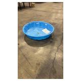 Blue Hard Plastic Kiddie Pool - Retail: $12
