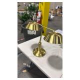 Brass Double-Shaded Table Lamp - Hearth & Handâ¢ with Magnolia - Retail: $80