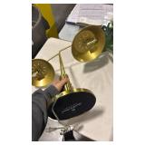 Brass Double-Shaded Table Lamp - Hearth & Handâ¢ with Magnolia - Retail: $80