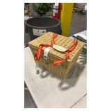 Woven Paper Picnic Basket Tote - Hearth & Handâ¢ with Magnolia - Retail: $30