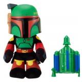 Star Wars Rocket Launching Boba Fett Feature Plush - Retail: $60