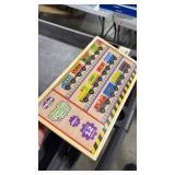 Wooden Train Cars - 12 Pack - A Kids Favorite Toy Train Set