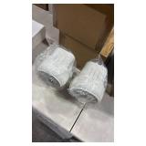 2pack - Swann Alpha Series Wireless Motion Activated Outdoor Floodlight with Red & Blue Flashing Security Lights, 400 Lumens, Wide Angle, Waterproof and Remote Controlled Multiple Light Modes,Whit