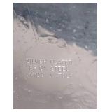 Cut Crystal Coasters with Silver Rim