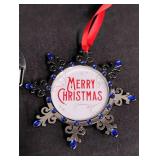 Nurse Holiday Ornament with Medical Motifs