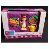 Pooh Gardening with Rabbit Collectible Toy Set