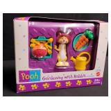 Pooh Gardening with Rabbit Collectible Toy Set