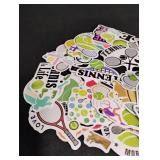 Tennis Sports Sticker Collection 50 ct