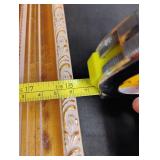 Ornate Gold Mirror with Floral Pattern