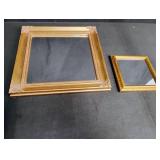 Decorative Gold Plated Mirrors with Ornate Details