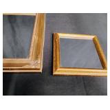 Decorative Gold Plated Mirrors with Ornate Details