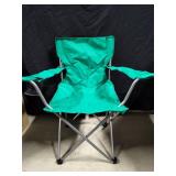 Ozark Trail Bright Green Folding Camping Chairs - Set of Two