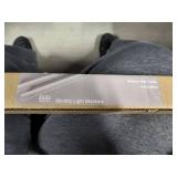 Smart Blind Easy Blackout Side Tracks - White 2 Piece Set (58\")