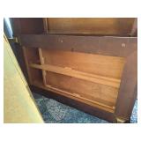 Vintage Wooden Desk with Brass-Toned Legs (Separate Pickup Location)