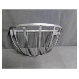 Modern Metal Wall Art Half Circle Sculpture