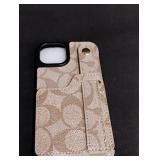 Coach Signature iPhone 13 Pro Max Folio Case