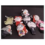 Nightmare Before Christmas Plush Keychain Collection