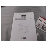 Modern X-Frame Writing Desk with Storage - Retail: $173