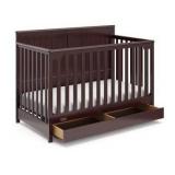 Graco Hadley 5-in-1 Convertible Crib with Storage Drawer - Retail: $219