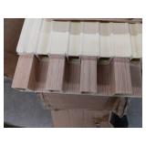 Modern WPC Wall Slat Panels - Elm Finish - Retail: $139