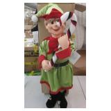 Holiday Elf Decorative Figure - Retail: $89