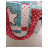 Christmas Patchwork Quilt Set twin Size - Retail: $69