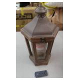 Luminara Charleston Lantern with Remote - Retail: $84