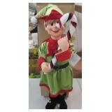 Holiday Elf Decorative Figure - Retail: $89
