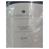 Premium 6-Piece Navy Blue Cotton Towel Set - Retail: $47