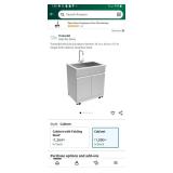 Transolid Outdoor Kitchen Sink Cabinet - Retail: $1,090