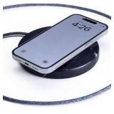 Einova Black Marble Wireless Charging Pad - Retail: $70