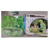 BigMouth Inc. Huge Green Dinosaur Yard Sprinkler - Ginormous 6 Foot Inflatable Sprinkler  Easy to Set Up  Inflate/Deflate  Transport and Store  Connects to Standard Garden Hose  Perfect Fun in the Sun