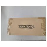 Techko Solar Wall or Pillar Light - Flame or Still Light - Retail: $175