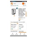 SoftStep 1.32 Gallon Stainless Steel Step Trash Can - Retail: $19