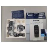 Swann Smart WiFi Video Doorbell with Chime, 1080P Battery Operated, Ultra-Wide 180Â° View Indoor & Outdoor Surveillance - Black - Retail: $194