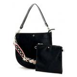 Designer Double-Entry Messenger Bag Set - Retail: $39