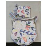 AHDORNED Double-Entry U-Shaped Messenger Bag Set - Retail: $39