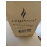 Luminara Remote Control Scallop Top Candle - Ivory - Retail: $24