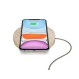 Einova - Eggtronic Stone 10W Wireless Charging Pad for Qi-enabled Devices - Travertine - Phone Not Included  - Retail: $82