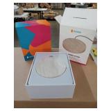 Einova - Eggtronic Stone 10W Wireless Charging Pad for Qi-enabled Devices - Travertine - Phone Not Included  - Retail: $82