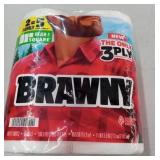 4 XL Rolls Brawny Paper Towels (Two-2packs= 4Rolls)