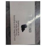 SureFit Recliner Furniture Cover - Gray - Retail: $45