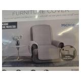 SureFit Recliner Furniture Cover - Gray - Retail: $45
