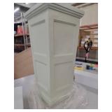 Classic White Decorative Display Pedestal - Retail: $125