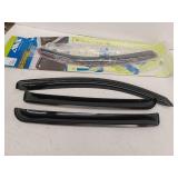 Auto Ventshade AVS In-Channel Ventvisor / Window Deflectors, Fits 2016-2023 Toyota Tacoma Double Cab, 4 pcs, Smoke-194768