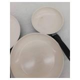 SENSARTE Nonstick Frying Pan Skillets, 3 Piece, 9.5, 11, 12.5 Inch