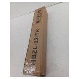 Bamboo Roman Shades, 22" W x 64" H, Carbonized