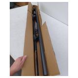 Treije Tension Rod 51-145Inch, Extra Long, Black