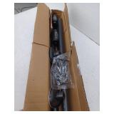 Treije Tension Rod 51-145Inch, Extra Long, Black