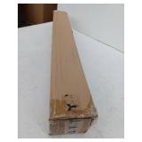 Cordless Bamboo Roman Shades, 34.5 x 64 Inch, Espresso